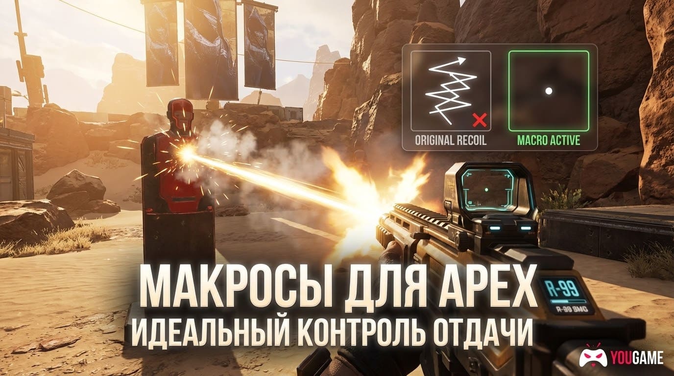 Купить макросы Apex Legends для контроля отдачи